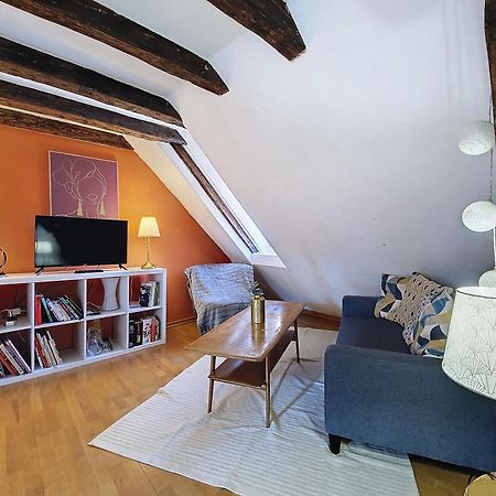 Ferienwohnung Tonneau - Hypercentre - Cathedrale - Authentique - Duplex Straßburg Exterior foto